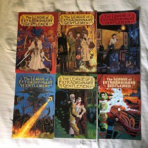 LEAGUE EXTRAORDINARY GENTLEMEN VOL 2 - #1, 2, 3, 4, 5, 6-SIX (6) ISSUE LOT-MOORE